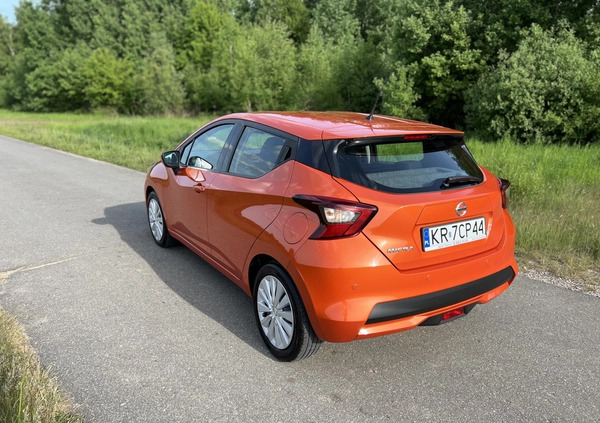 Nissan Micra cena 44500 przebieg: 77000, rok produkcji 2017 z Kraków małe 781